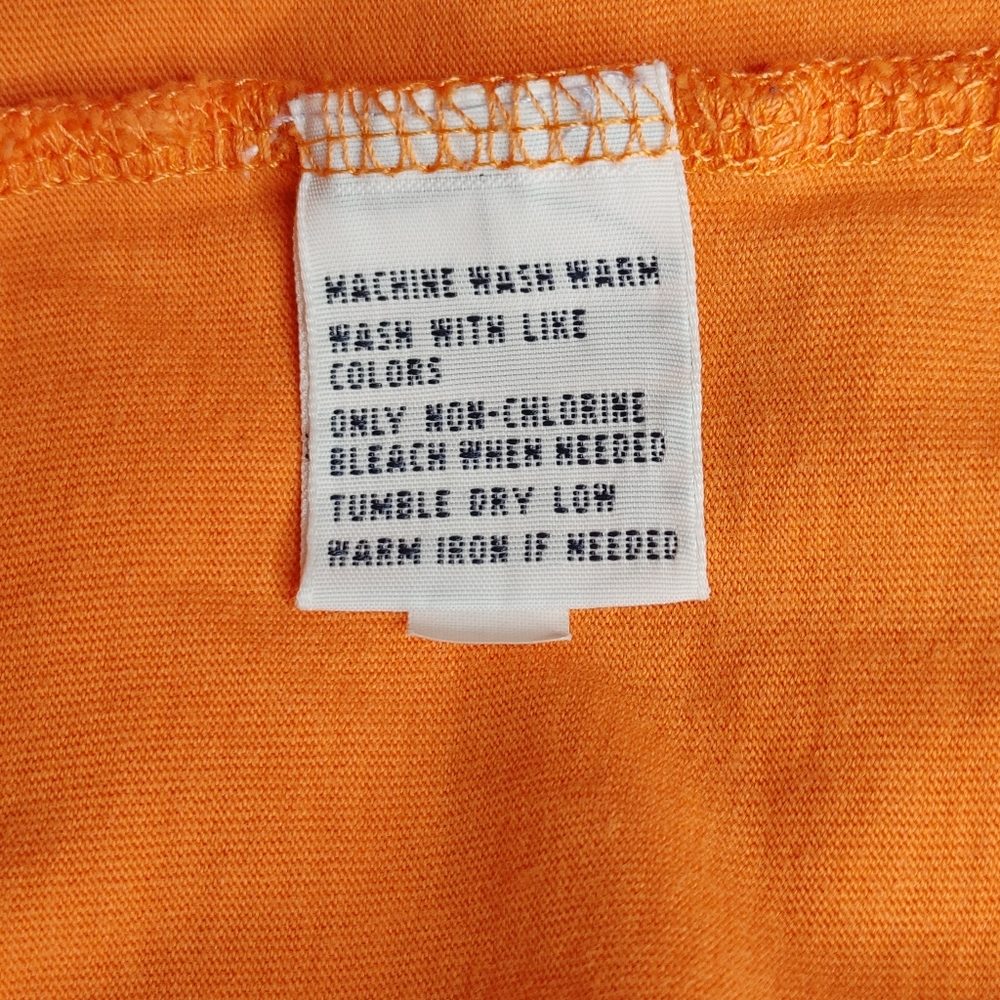 POLO BY RALPH LAUREN Classic Fit Cotton V-Neck T-Shirt, LifeBoat Orange XL - Picture 8 of 9